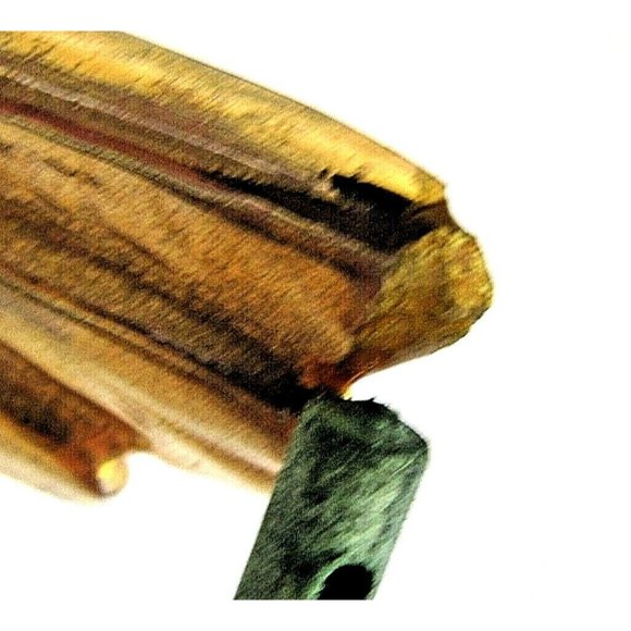 Vintage Angel Atlantic Mold Hand Made Blond Hair Golden Wings Figurine 1982 - Picture 6 of 7